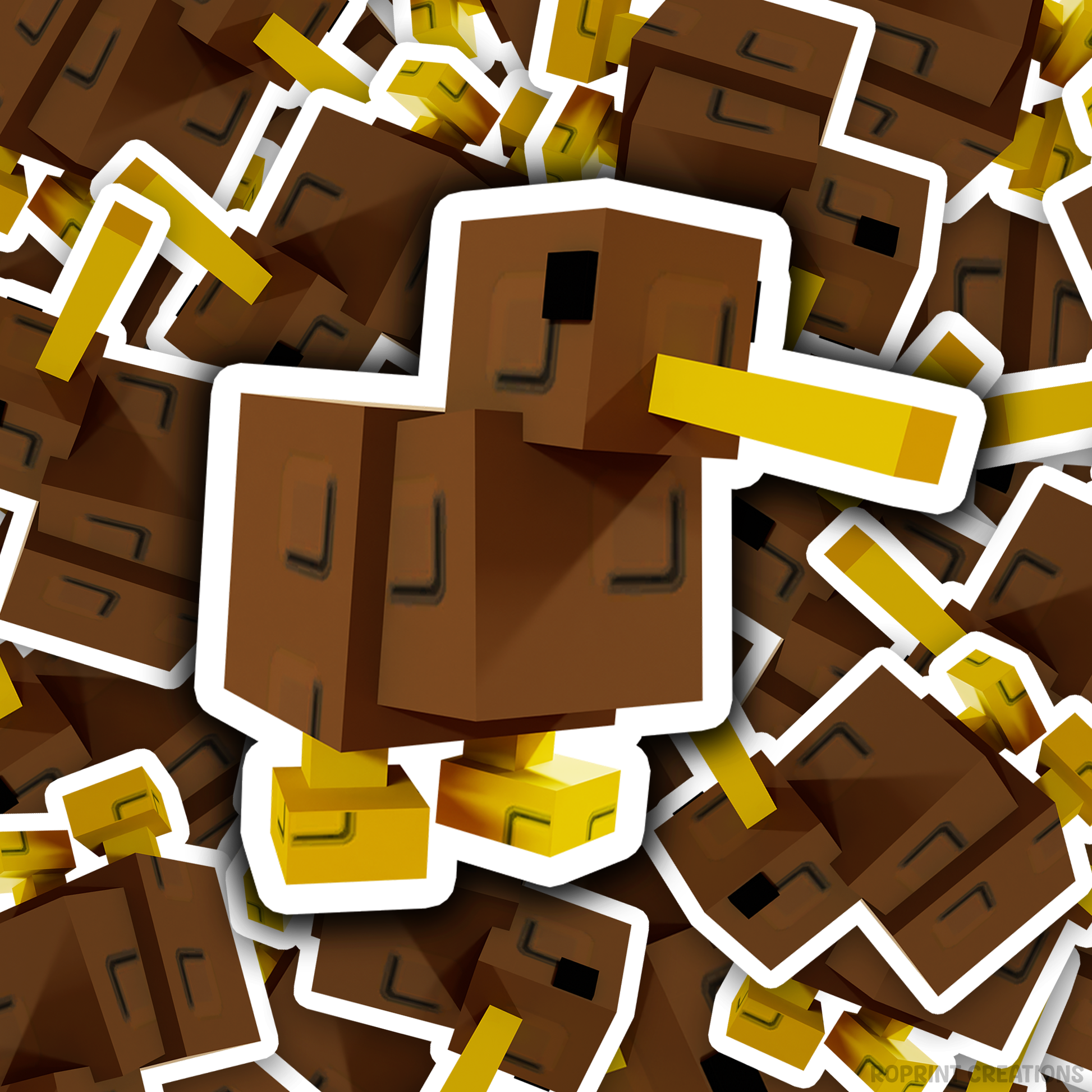 Brighten up your belongings with this adorable Grow A Garden Kiwi sticker! Perfect for decorating notebooks, laptops, and party favors — the best gift for Roblox Grow A Garden fans.