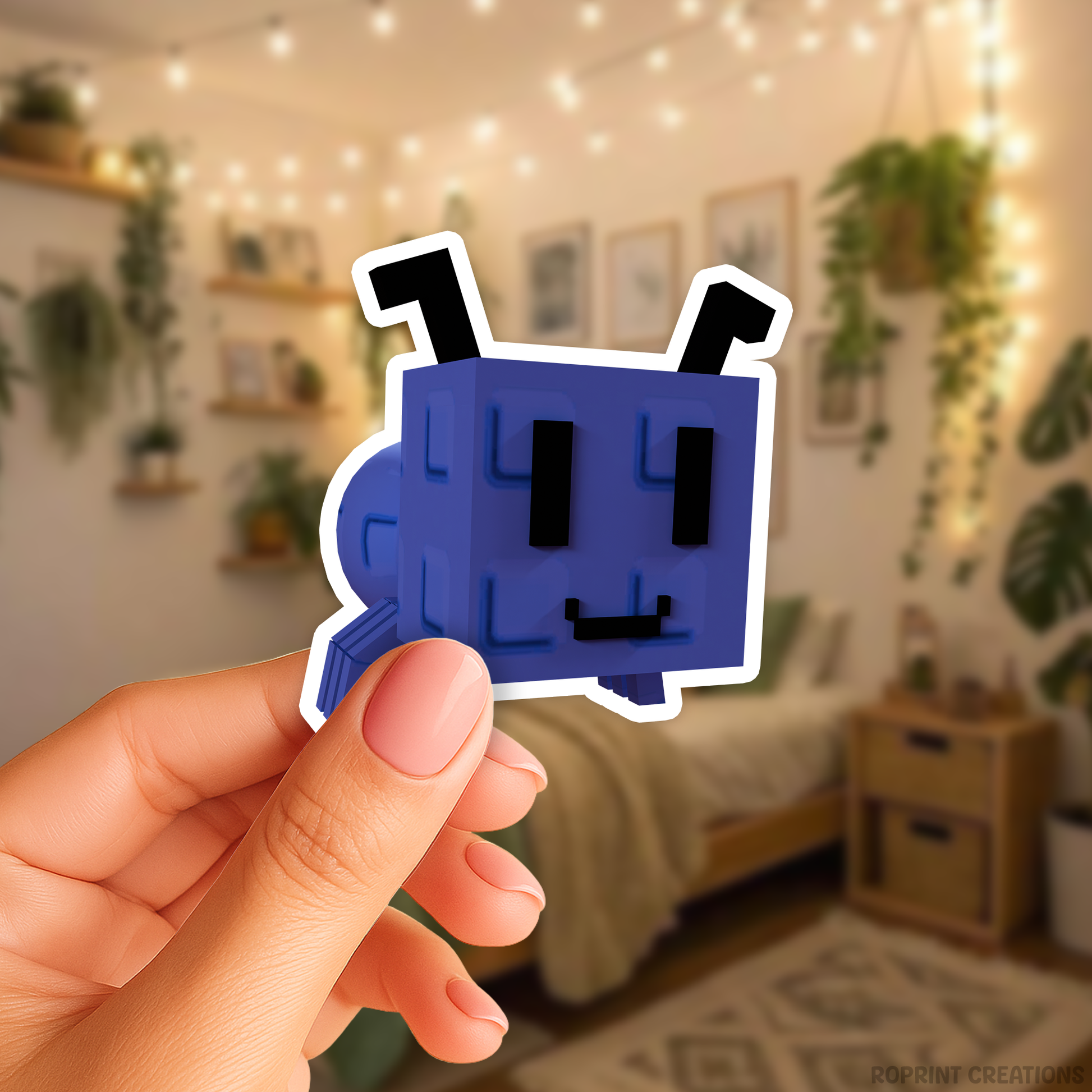Brighten up your belongings with this adorable Grow A Garden Giant Ant sticker! Perfect for decorating notebooks, laptops, and party favors — the best gift for Roblox Grow A Garden fans.