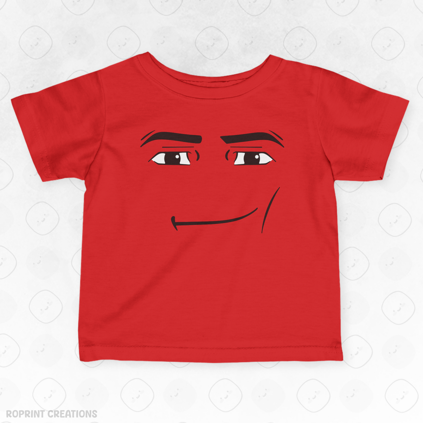 Keep your little one stylish and playful with this adorable Roblox Man Face Meme Infant T-Shirt! Made with soft, gentle fabric, it’s perfect for everyday wear and makes the best gift for Roblox fans.