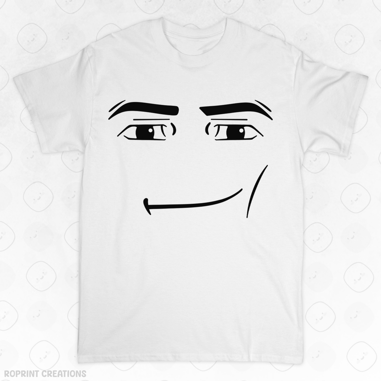 Show off your gamer humor with this Roblox Man Face Meme T-Shirt! Featuring the iconic meme face from Roblox, this shirt is a must-have for fans and gamers who love a good laugh. Perfect for casual wear, gaming sessions, or gifting to a Roblox enthusiast, this tee combines comfort with a playful twist.
