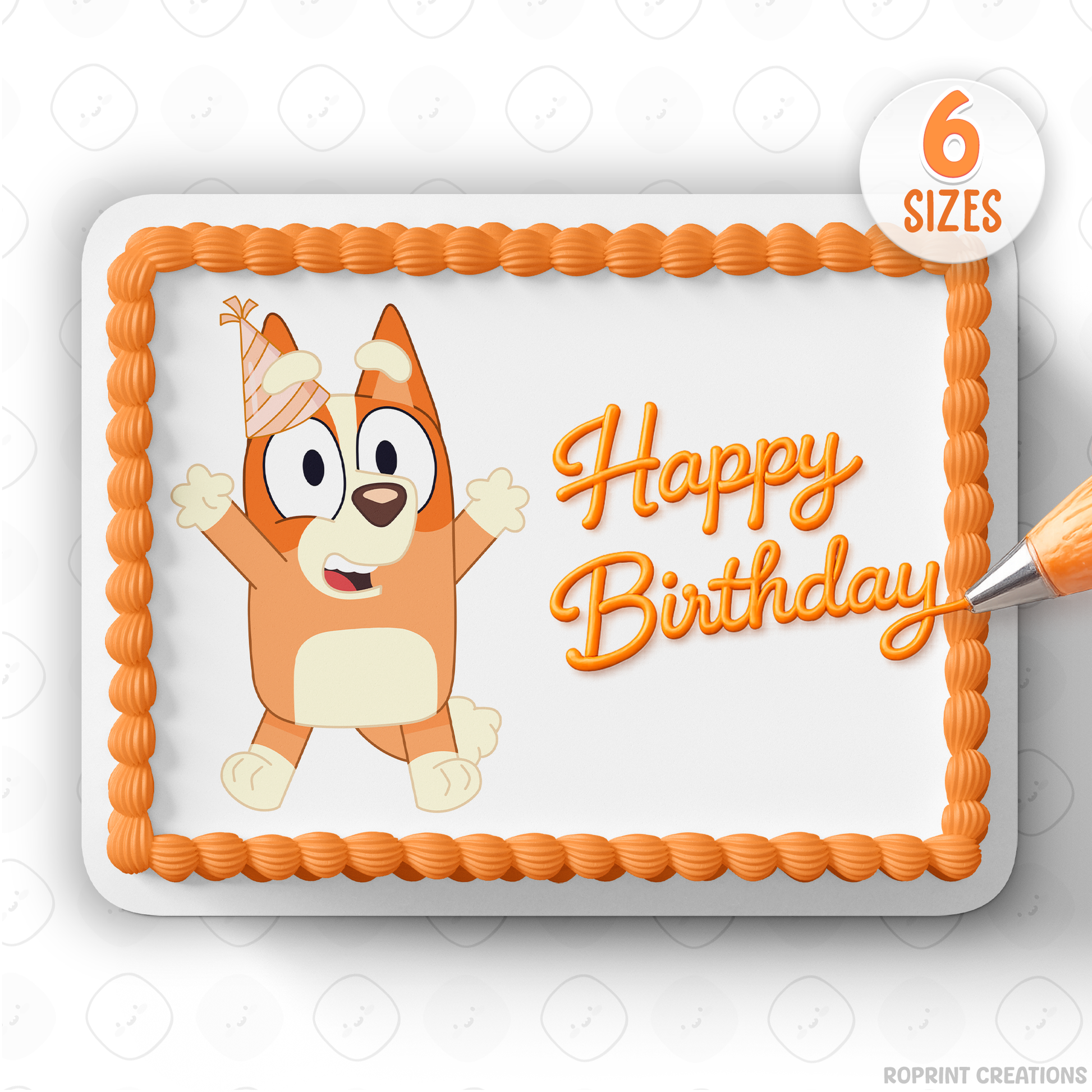 Celebrate your little one’s special day with this Bingo birthday cake topper! Perfect for kids’ parties—download, print, and decorate for a fun and colorful celebration. 🎉💙