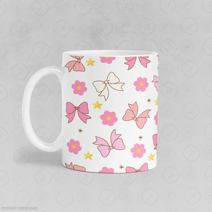 Make every sip feel magical with our Whimsical Coquette Mug! Featuring sweet pink bows, charming flowers, and twinkling yellow stars, this cute coffee mug brings a dreamy, girly touch to any morning routine. Perfect as a gift for kids, tweens, or anyone who loves the coquette aesthetic!