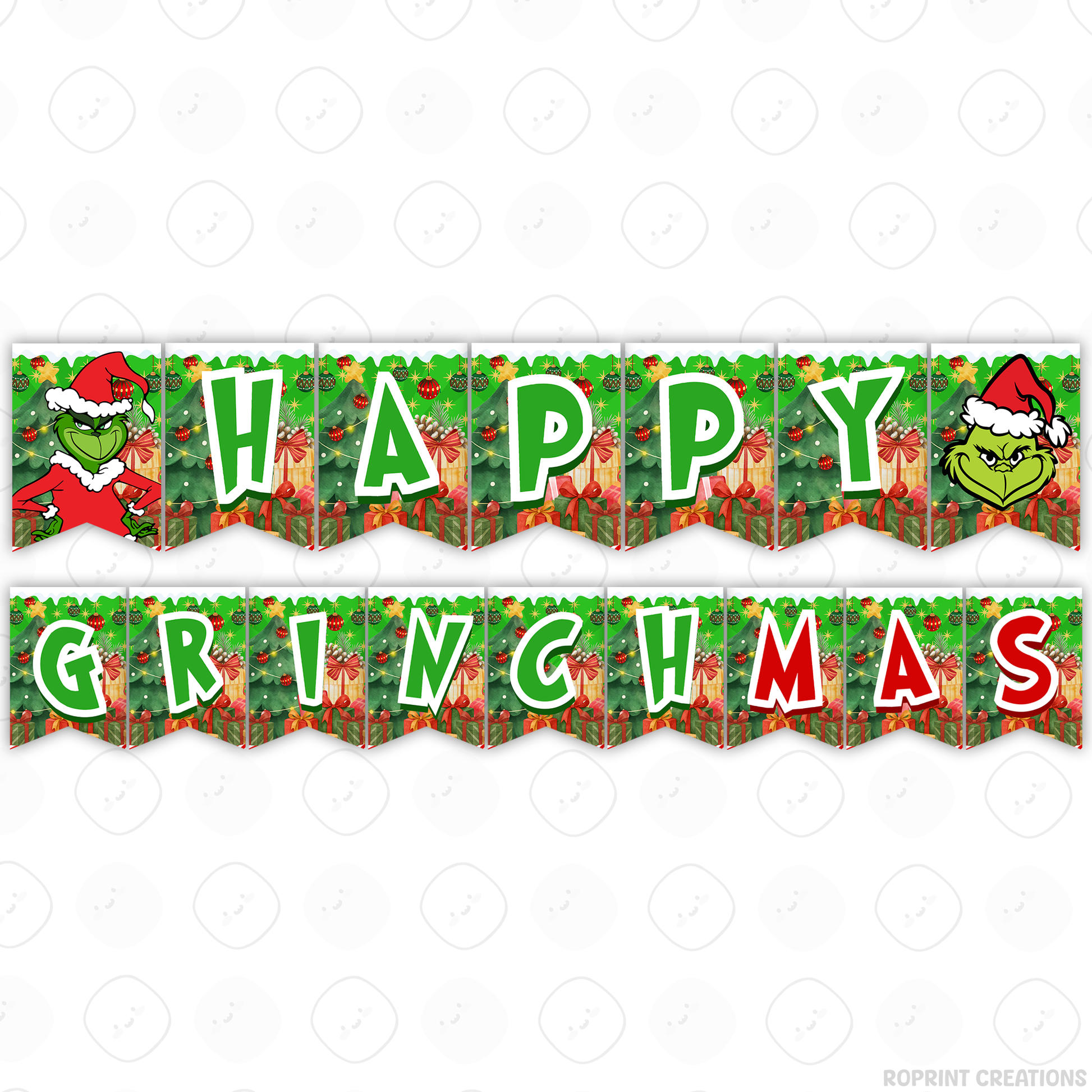 Add festive Grinchmas magic to your holiday celebration with this editable Christmas Party Favor Collection! Customize each design in Canva, then print at home or with a professional service for a fun and whimsical holiday party experience.