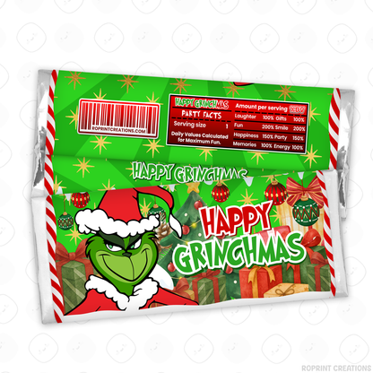 Add festive Grinchmas magic to your holiday celebration with this editable Christmas Party Favor Collection! Customize each design in Canva, then print at home or with a professional service for a fun and whimsical holiday party experience.