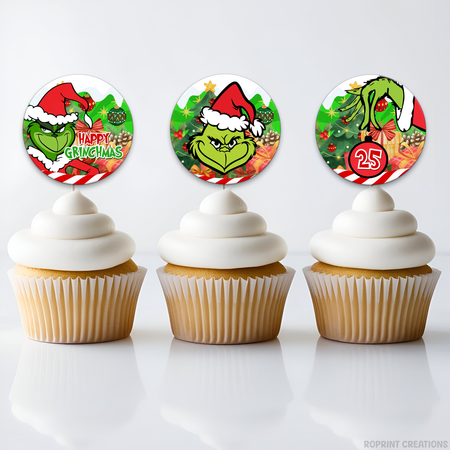 Add festive Grinchmas magic to your holiday celebration with this editable Christmas Party Favor Collection! Customize each design in Canva, then print at home or with a professional service for a fun and whimsical holiday party experience.