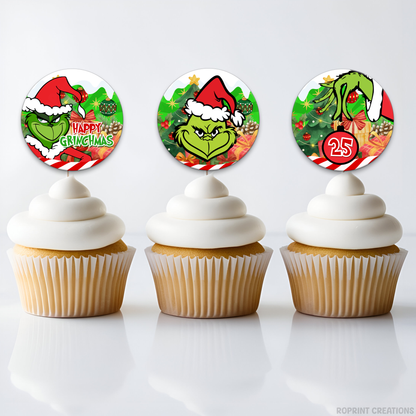 Add festive Grinchmas magic to your holiday celebration with this editable Christmas Party Favor Collection! Customize each design in Canva, then print at home or with a professional service for a fun and whimsical holiday party experience.