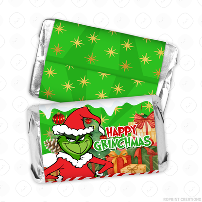 Add festive Grinchmas magic to your holiday celebration with this editable Christmas Party Favor Collection! Customize each design in Canva, then print at home or with a professional service for a fun and whimsical holiday party experience.