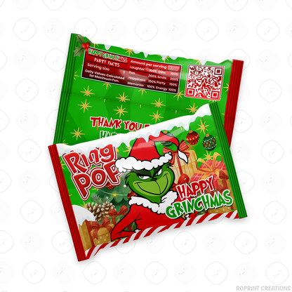 Add festive Grinchmas magic to your holiday celebration with this editable Christmas Party Favor Collection! Customize each design in Canva, then print at home or with a professional service for a fun and whimsical holiday party experience.