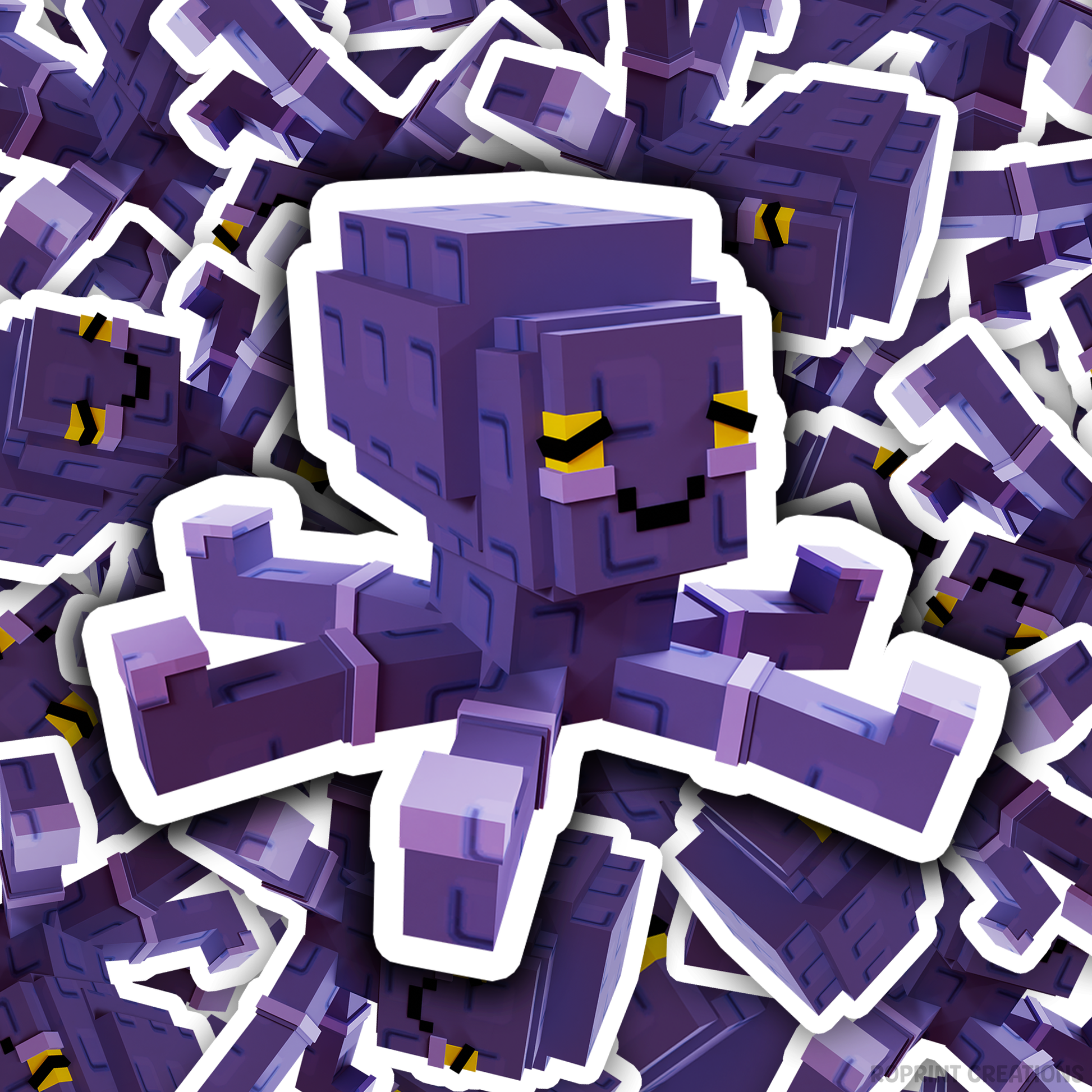 Brighten up your belongings with this adorable Grow A Garden Mimic Octopus sticker! Perfect for decorating notebooks, laptops, and party favors — the best gift for Roblox Grow A Garden fans.