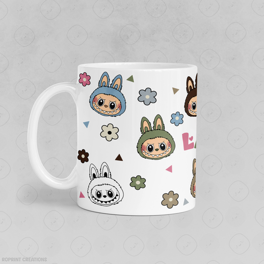 Labubu Mug - Cute Monsters Labubu Coffee Mug Gift for POP MART Fans! This Labubu Mug features an adorable design inspired by The Monsters series from POP MART. Perfect for collectors and fans alike, this cute and quirky coffee cup brings a splash of character to your morning routine. Whether you're a toy lover, Labubu fan, or just into fun mugs, this makes the perfect gift or collectible for your shelf.