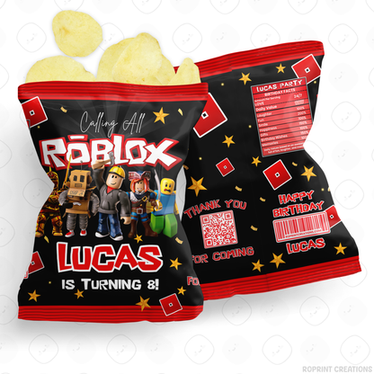 Level up your celebration with this Roblox Birthday Party Collection! Choose from editable party favors and decor, personalize in Canva, then print at home or use professionally for a gamer-themed birthday experience.