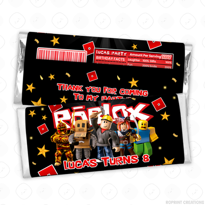 Level up your celebration with this Roblox Birthday Party Collection! Choose from editable party favors and decor, personalize in Canva, then print at home or use professionally for a gamer-themed birthday experience.