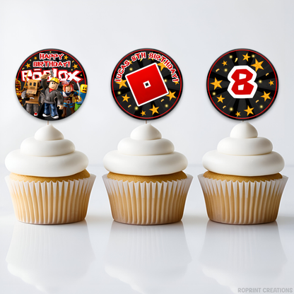 Level up your celebration with this Roblox Birthday Party Collection! Choose from editable party favors and decor, personalize in Canva, then print at home or use professionally for a gamer-themed birthday experience.