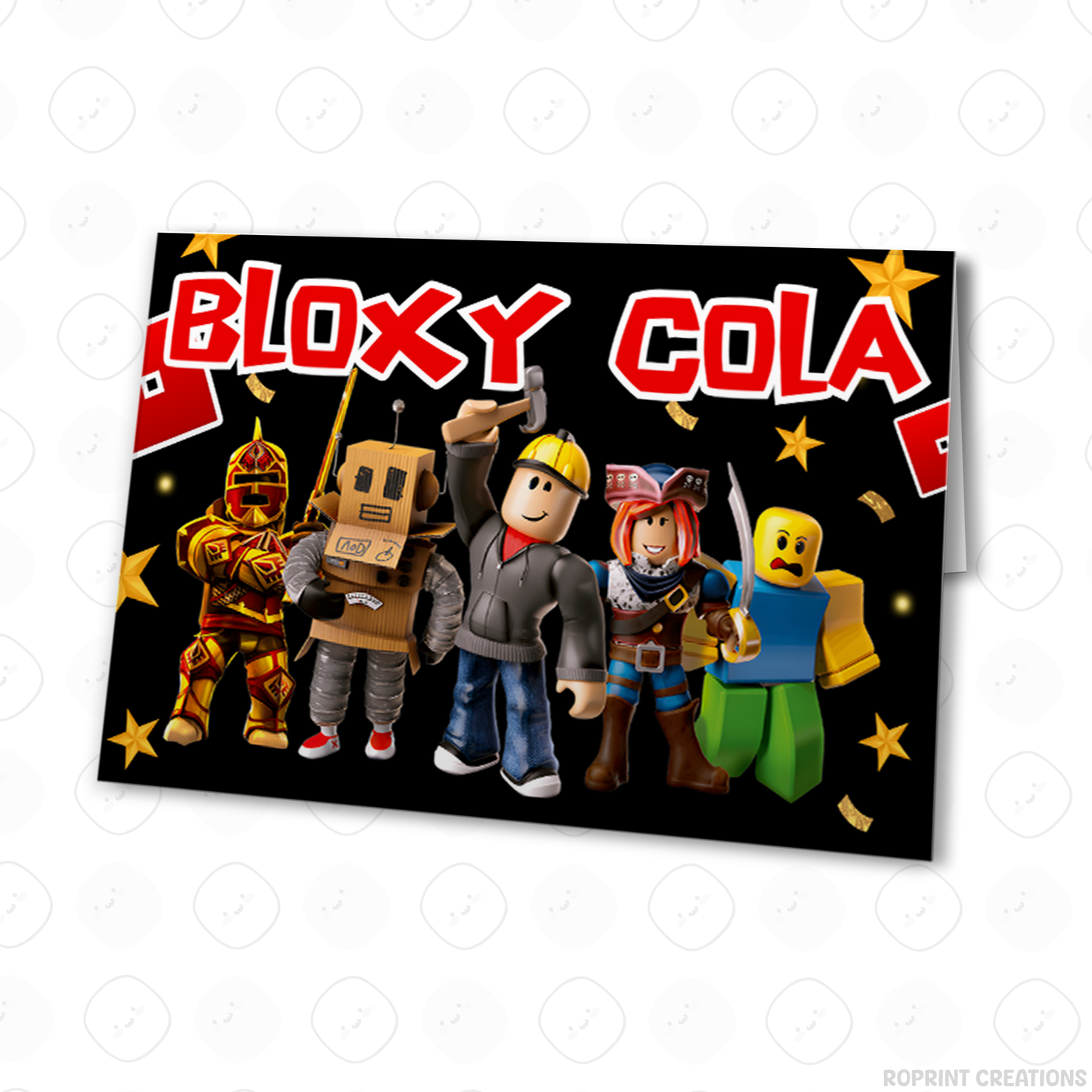 Level up your celebration with this Roblox Birthday Party Collection! Choose from editable party favors and decor, personalize in Canva, then print at home or use professionally for a gamer-themed birthday experience.