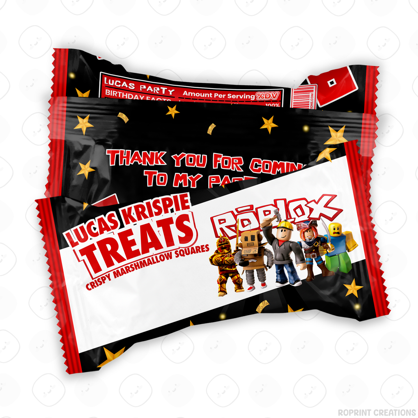 Level up your celebration with this Roblox Birthday Party Collection! Choose from editable party favors and decor, personalize in Canva, then print at home or use professionally for a gamer-themed birthday experience.