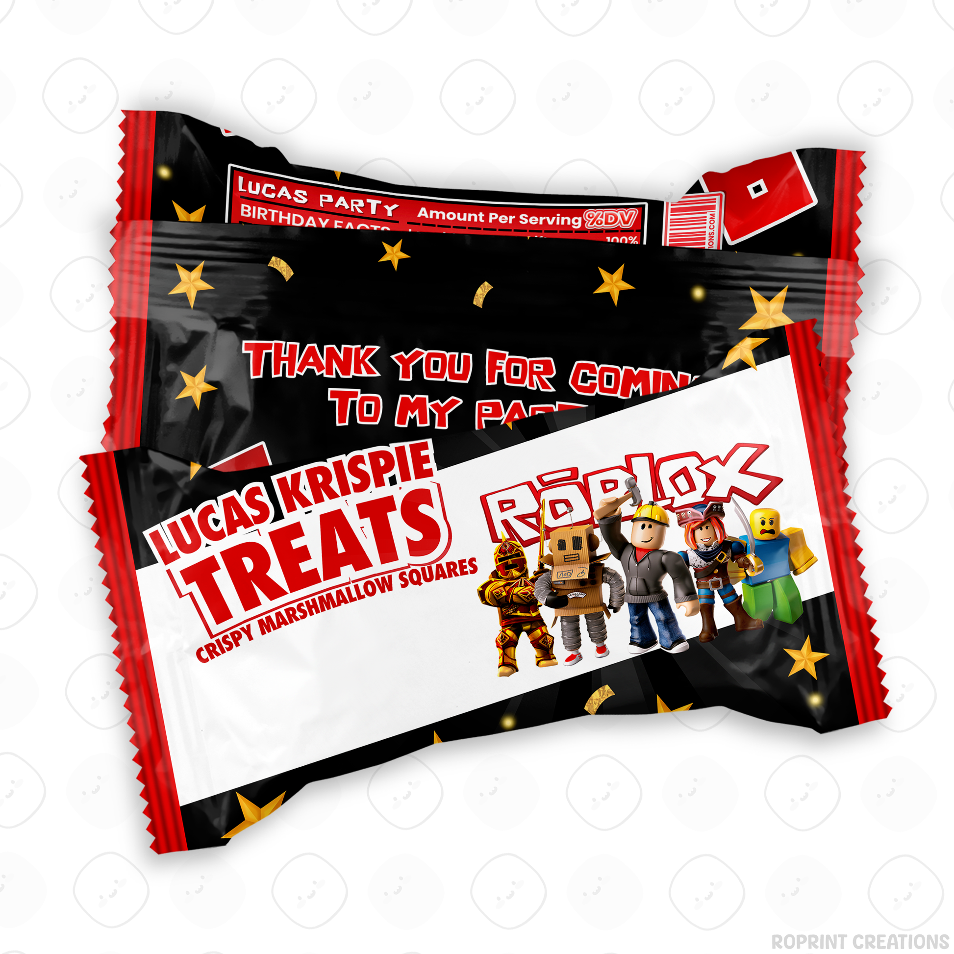 Level up your celebration with this Roblox Birthday Party Collection! Choose from editable party favors and decor, personalize in Canva, then print at home or use professionally for a gamer-themed birthday experience.