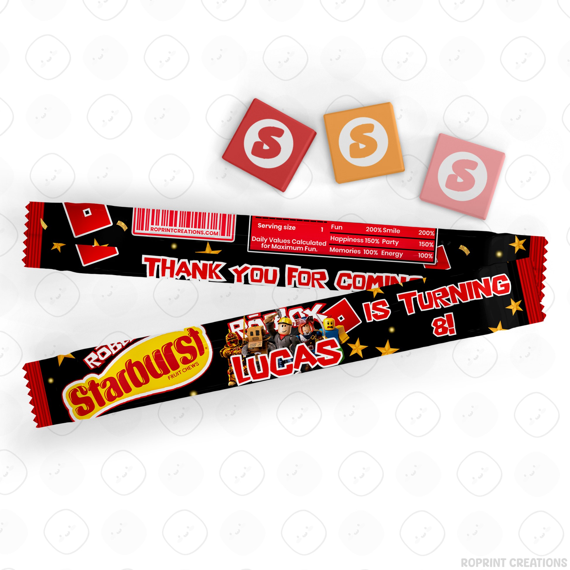 Level up your celebration with this Roblox Birthday Party Collection! Choose from editable party favors and decor, personalize in Canva, then print at home or use professionally for a gamer-themed birthday experience.