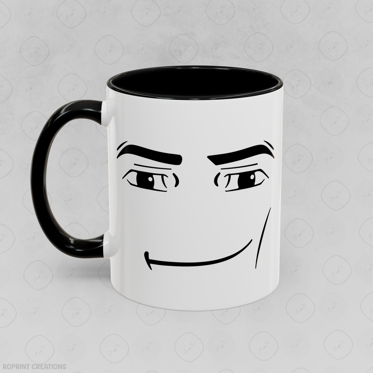 Roblox Man Face Meme Accent Mug - Funny Gift for Gamers