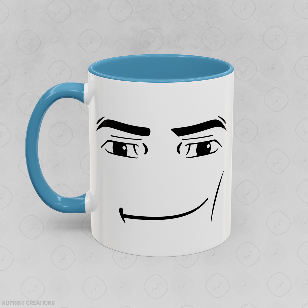 Roblox Man Face Meme Accent Mug - Funny Gift for Gamers