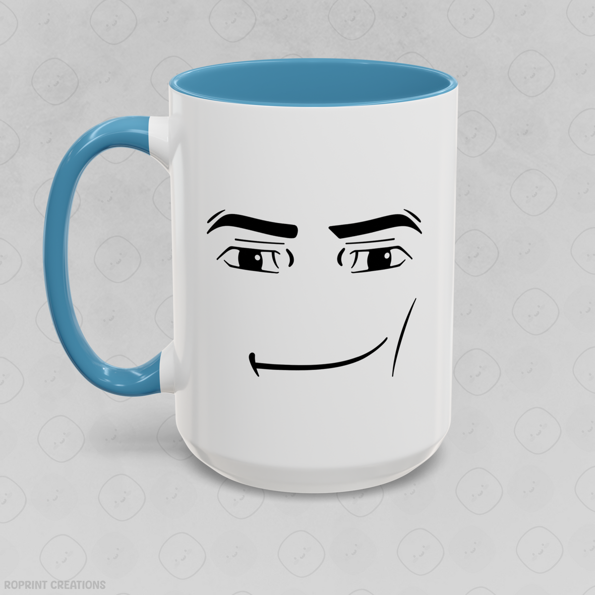 Roblox Man Face Meme Accent Mug - Funny Gift for Gamers