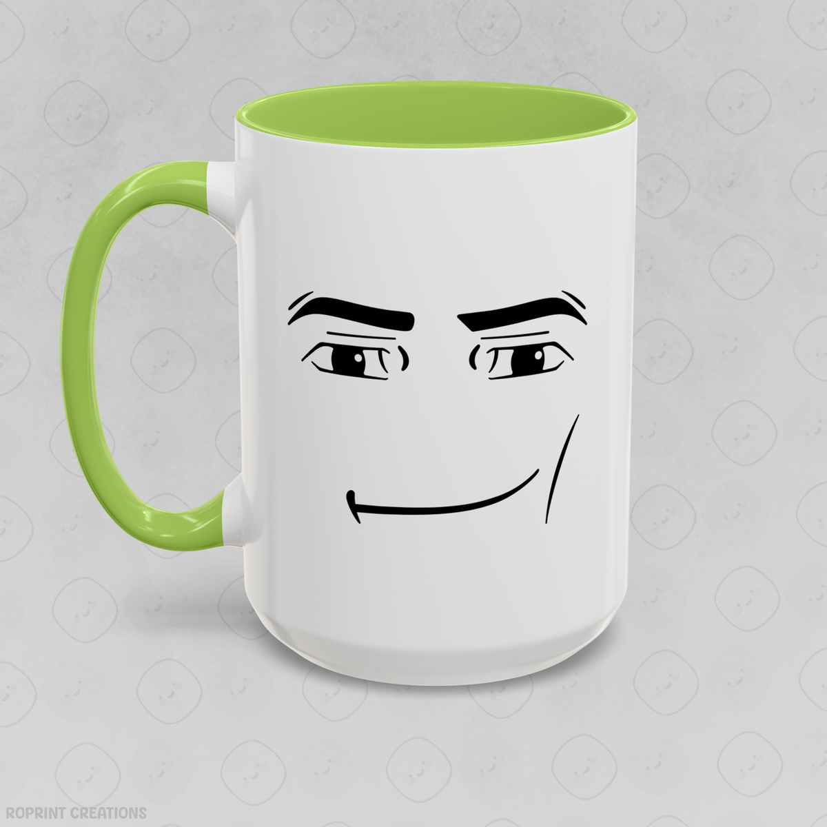 Roblox Man Face Meme Accent Mug - Funny Gift for Gamers