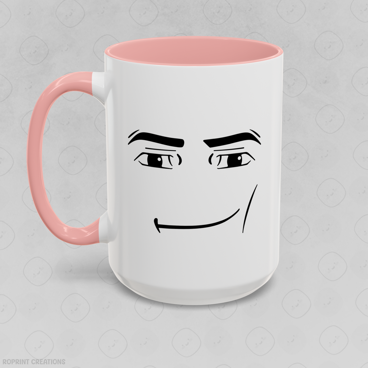 Roblox Man Face Meme Accent Mug - Funny Gift for Gamers
