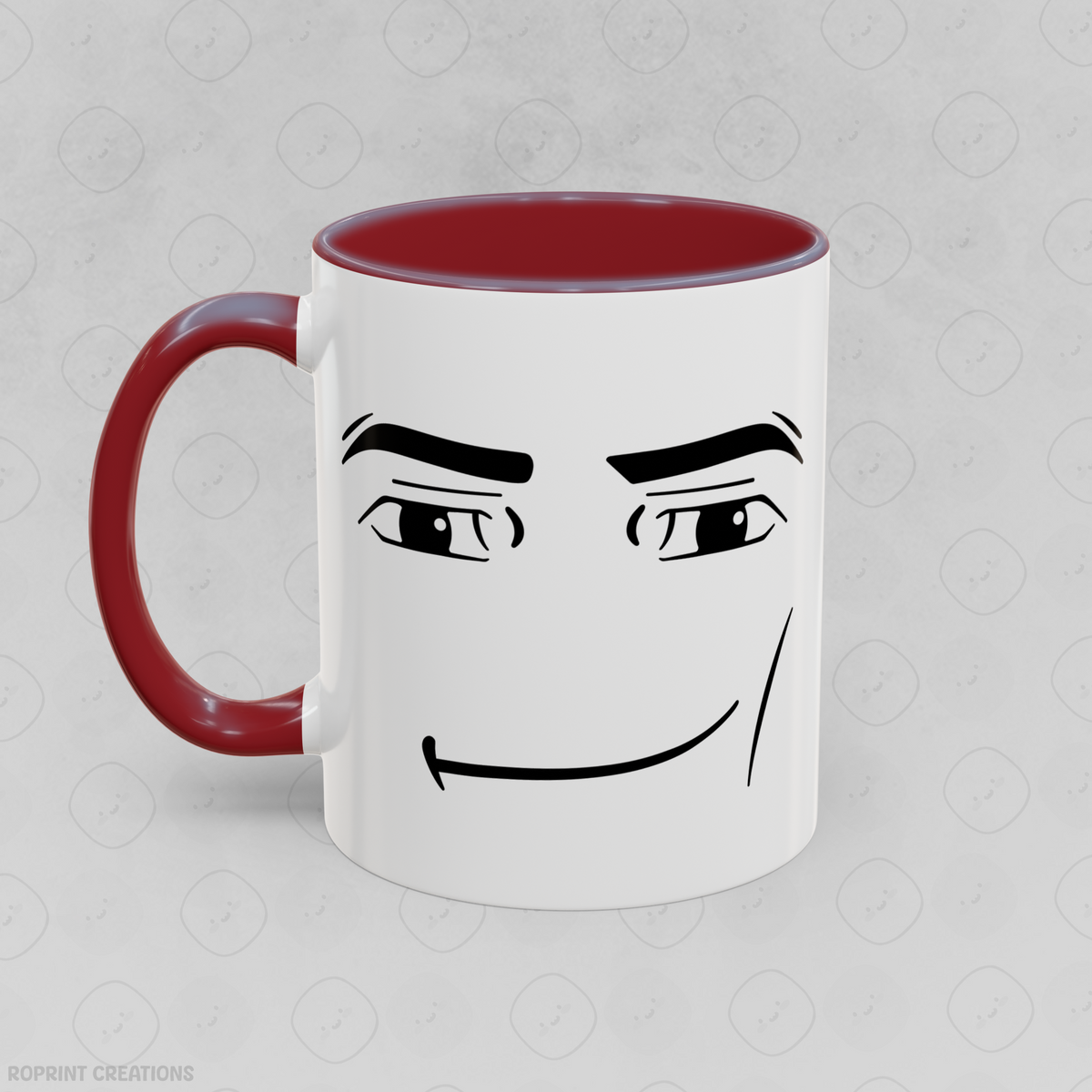 Roblox Man Face Meme Accent Mug - Funny Gift for Gamers