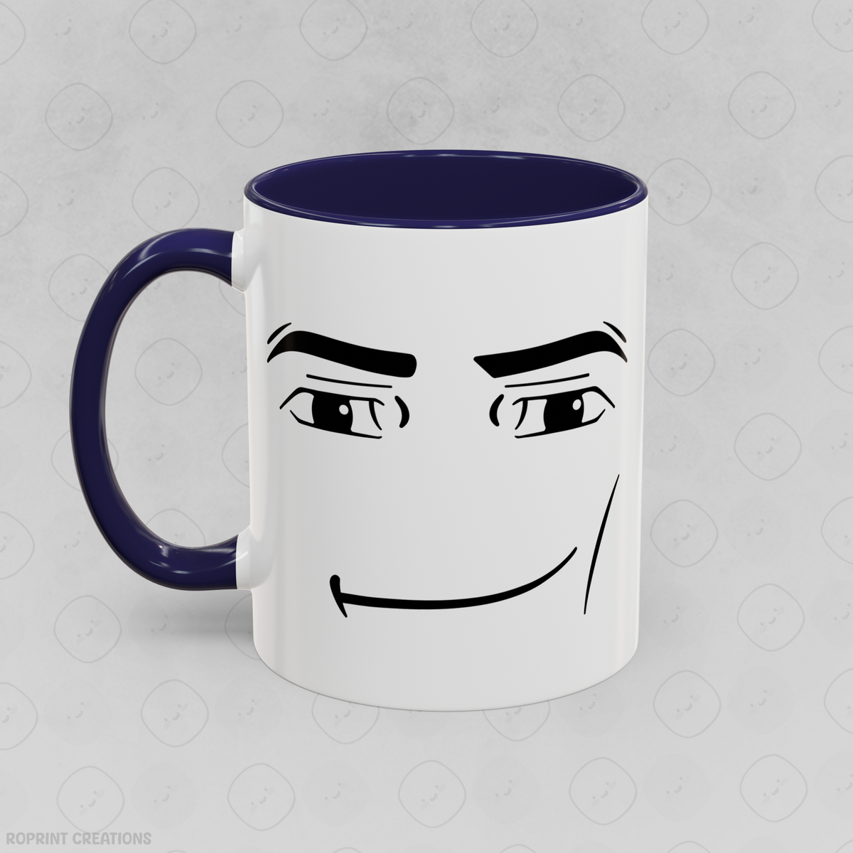 Roblox Man Face Meme Accent Mug - Funny Gift for Gamers