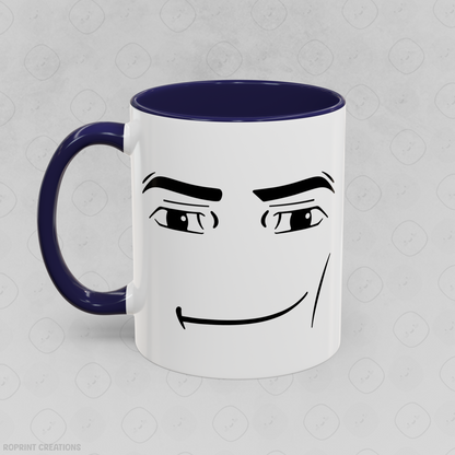Roblox Man Face Meme Accent Mug - Funny Gift for Gamers