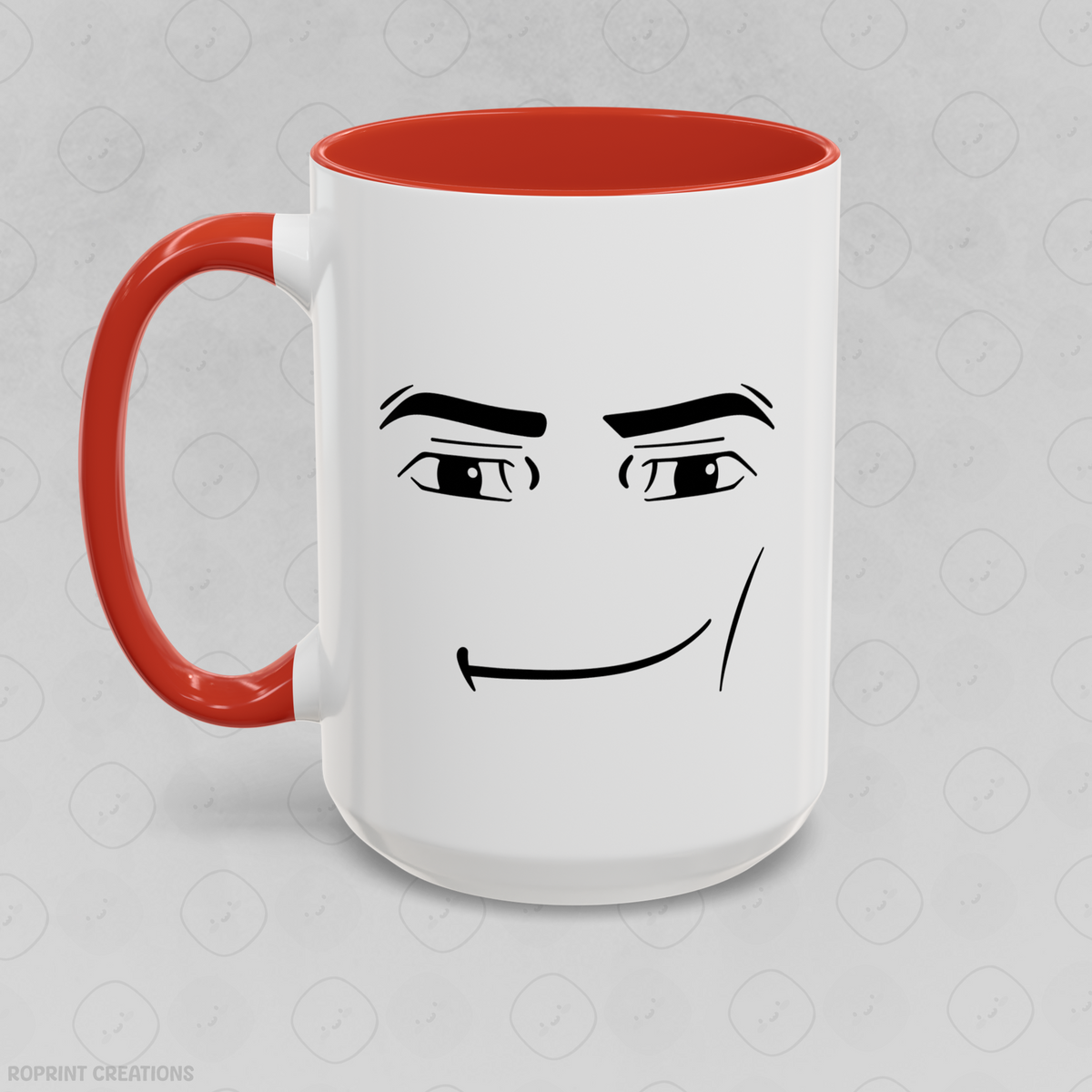 Roblox Man Face Meme Accent Mug - Funny Gift for Gamers