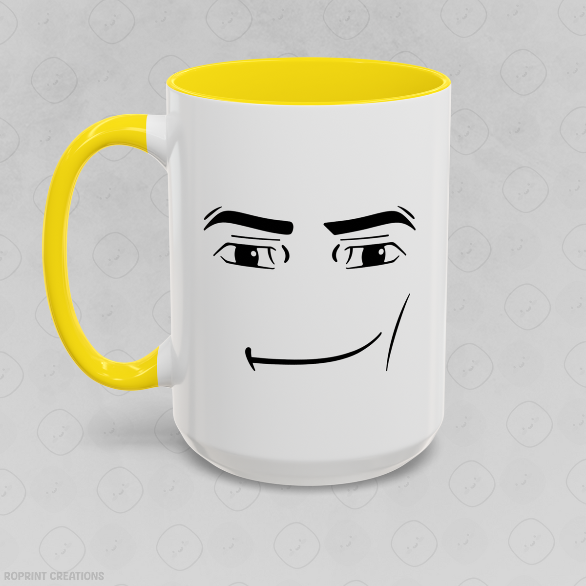 Roblox Man Face Meme Accent Mug - Funny Gift for Gamers
