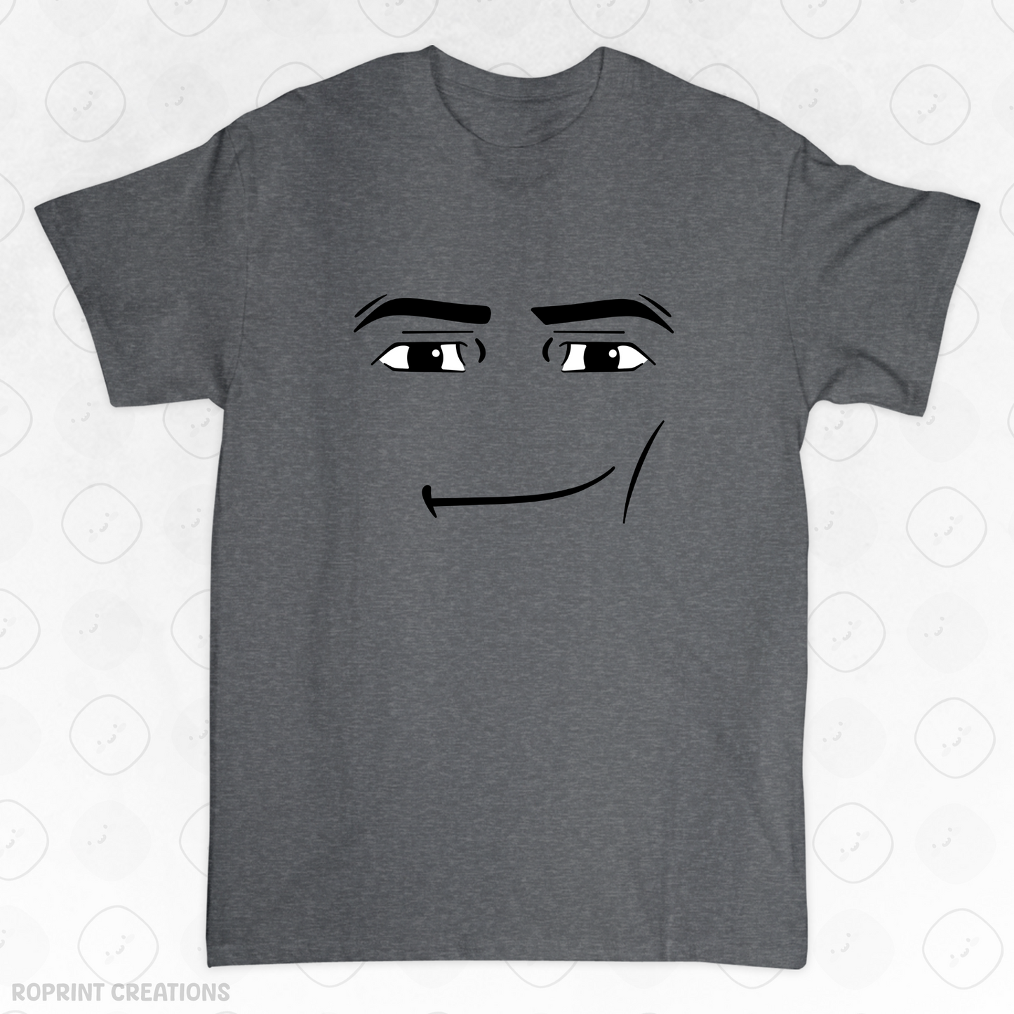 Level up your style with this funny Roblox Man Face Meme Adult T-Shirt! Designed with soft, comfortable fabric, it’s perfect for casual wear, gaming sessions, and makes the best gift for Roblox fans.