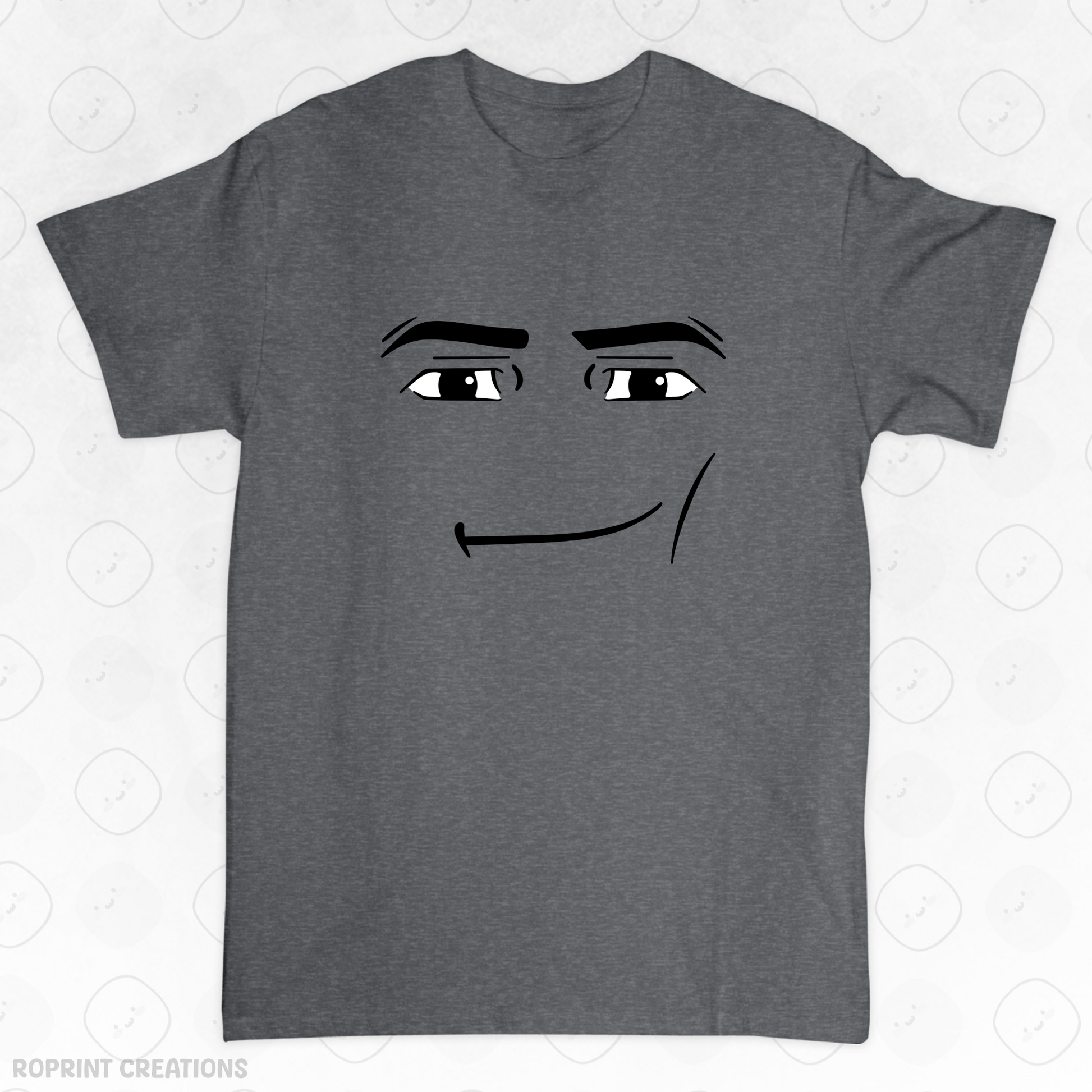 Level up your style with this funny Roblox Man Face Meme Adult T-Shirt! Designed with soft, comfortable fabric, it’s perfect for casual wear, gaming sessions, and makes the best gift for Roblox fans.