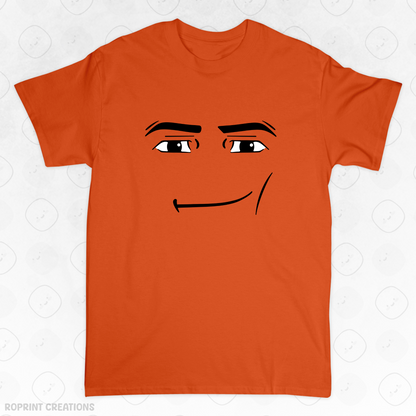 Level up your style with this funny Roblox Man Face Meme Adult T-Shirt! Designed with soft, comfortable fabric, it’s perfect for casual wear, gaming sessions, and makes the best gift for Roblox fans.