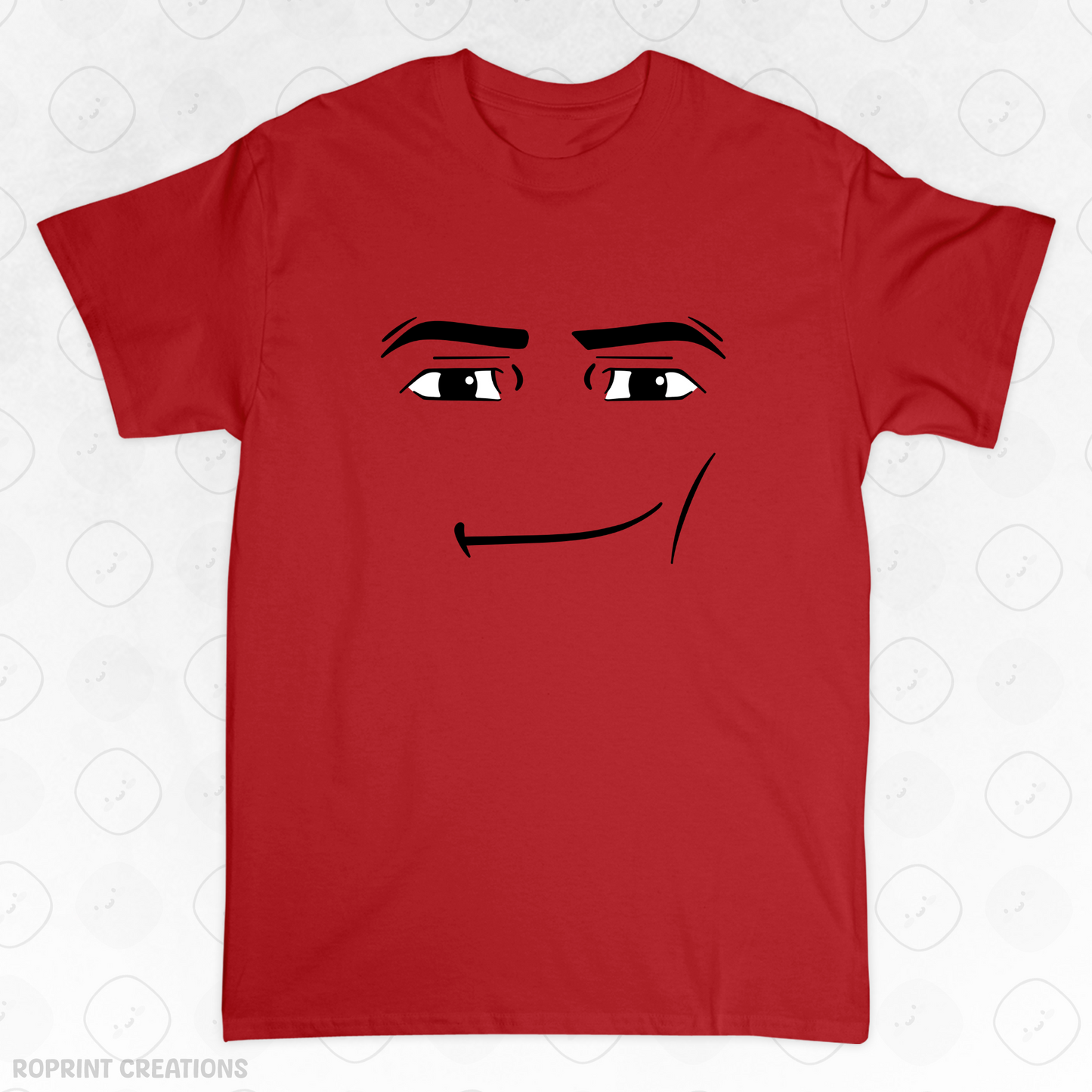 Level up your style with this funny Roblox Man Face Meme Adult T-Shirt! Designed with soft, comfortable fabric, it’s perfect for casual wear, gaming sessions, and makes the best gift for Roblox fans.