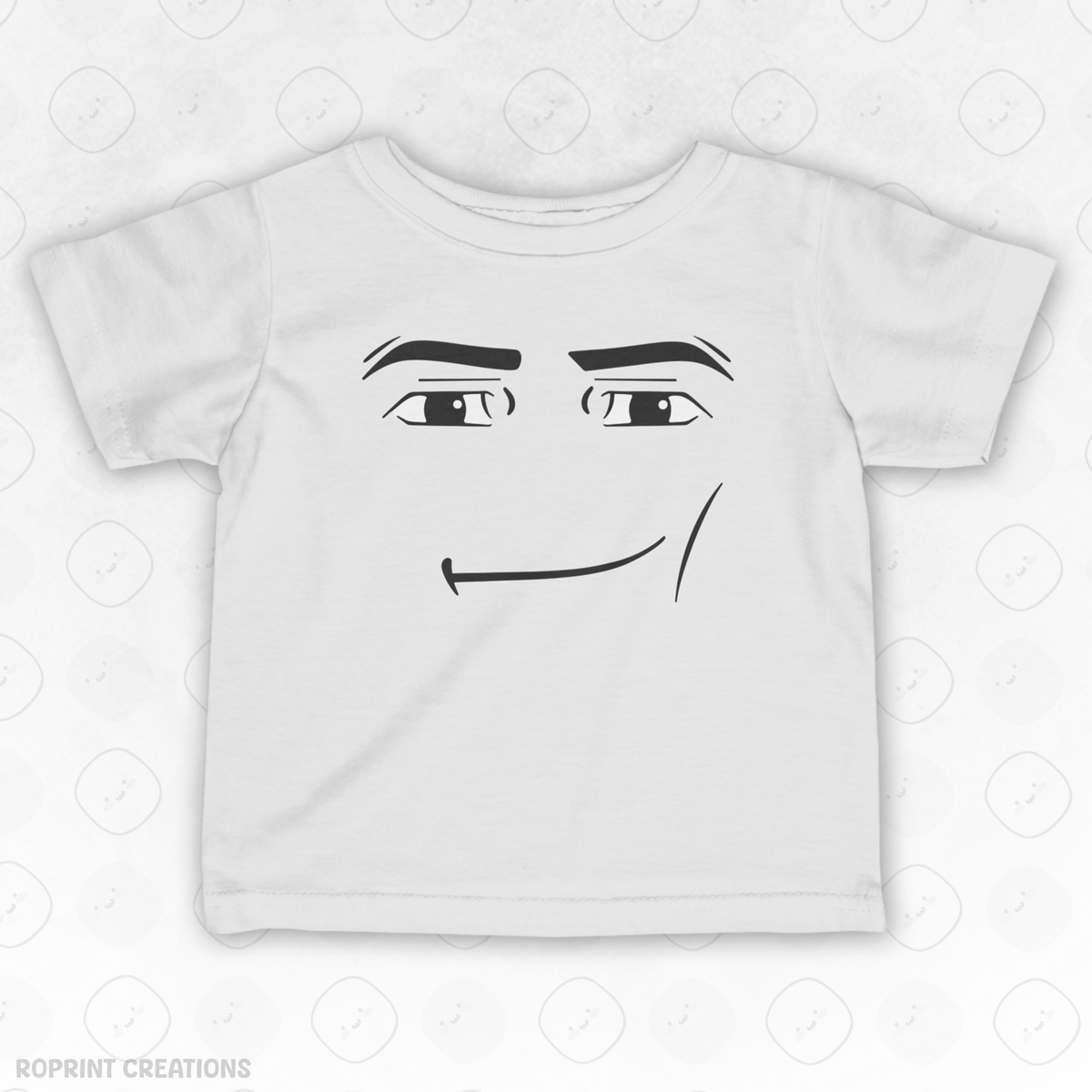 Keep your little one stylish and playful with this adorable Roblox Man Face Meme Infant T-Shirt! Made with soft, gentle fabric, it’s perfect for everyday wear and makes the best gift for Roblox fans.