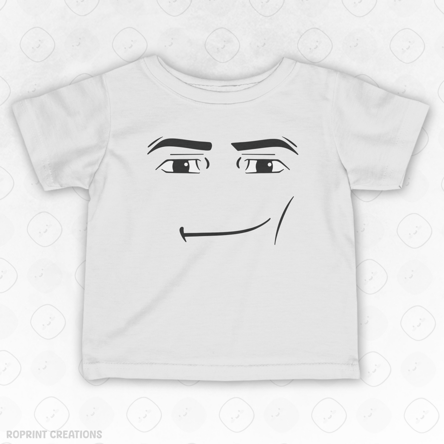 Keep your little one stylish and playful with this adorable Roblox Man Face Meme Infant T-Shirt! Made with soft, gentle fabric, it’s perfect for everyday wear and makes the best gift for Roblox fans.
