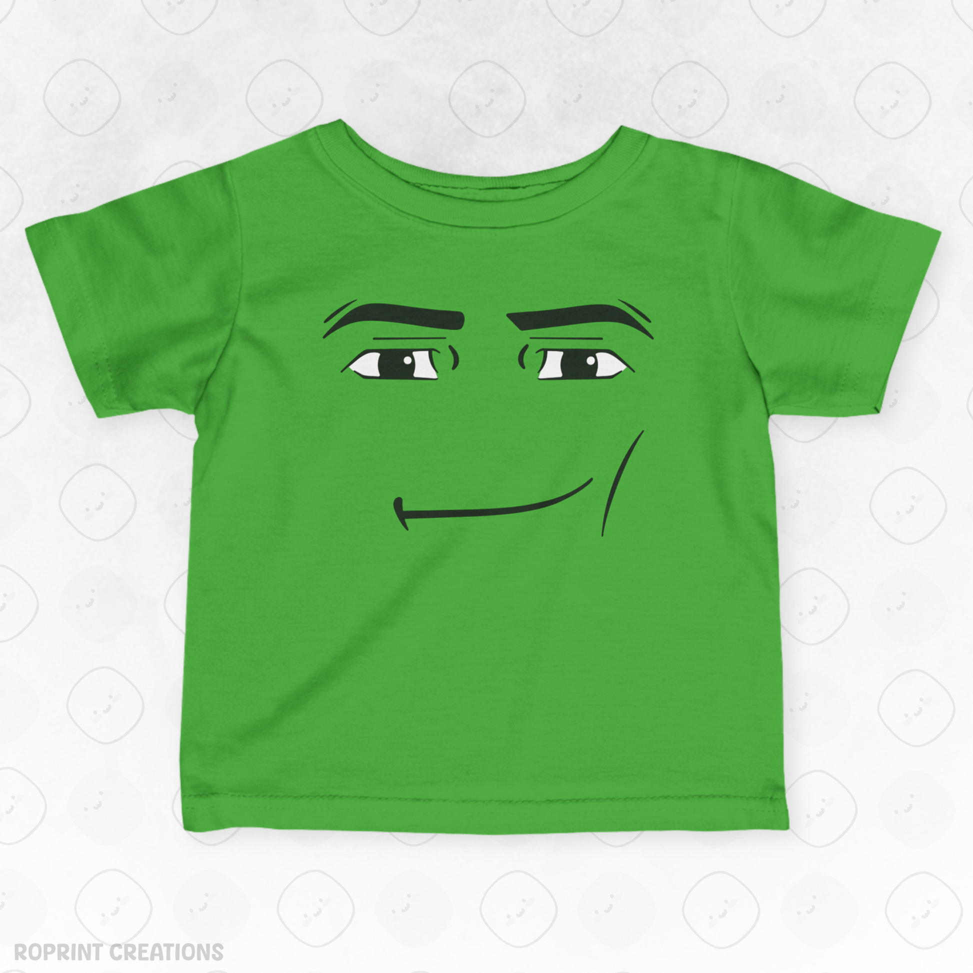 Keep your little one stylish and playful with this adorable Roblox Man Face Meme Infant T-Shirt! Made with soft, gentle fabric, it’s perfect for everyday wear and makes the best gift for Roblox fans.