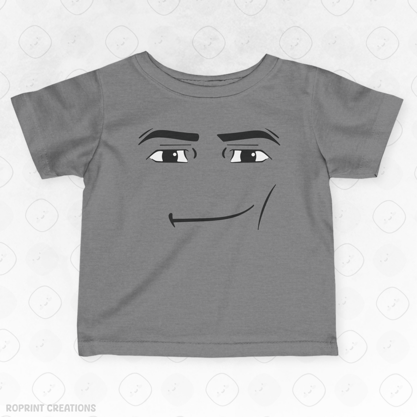 Keep your little one stylish and playful with this adorable Roblox Man Face Meme Infant T-Shirt! Made with soft, gentle fabric, it’s perfect for everyday wear and makes the best gift for Roblox fans.