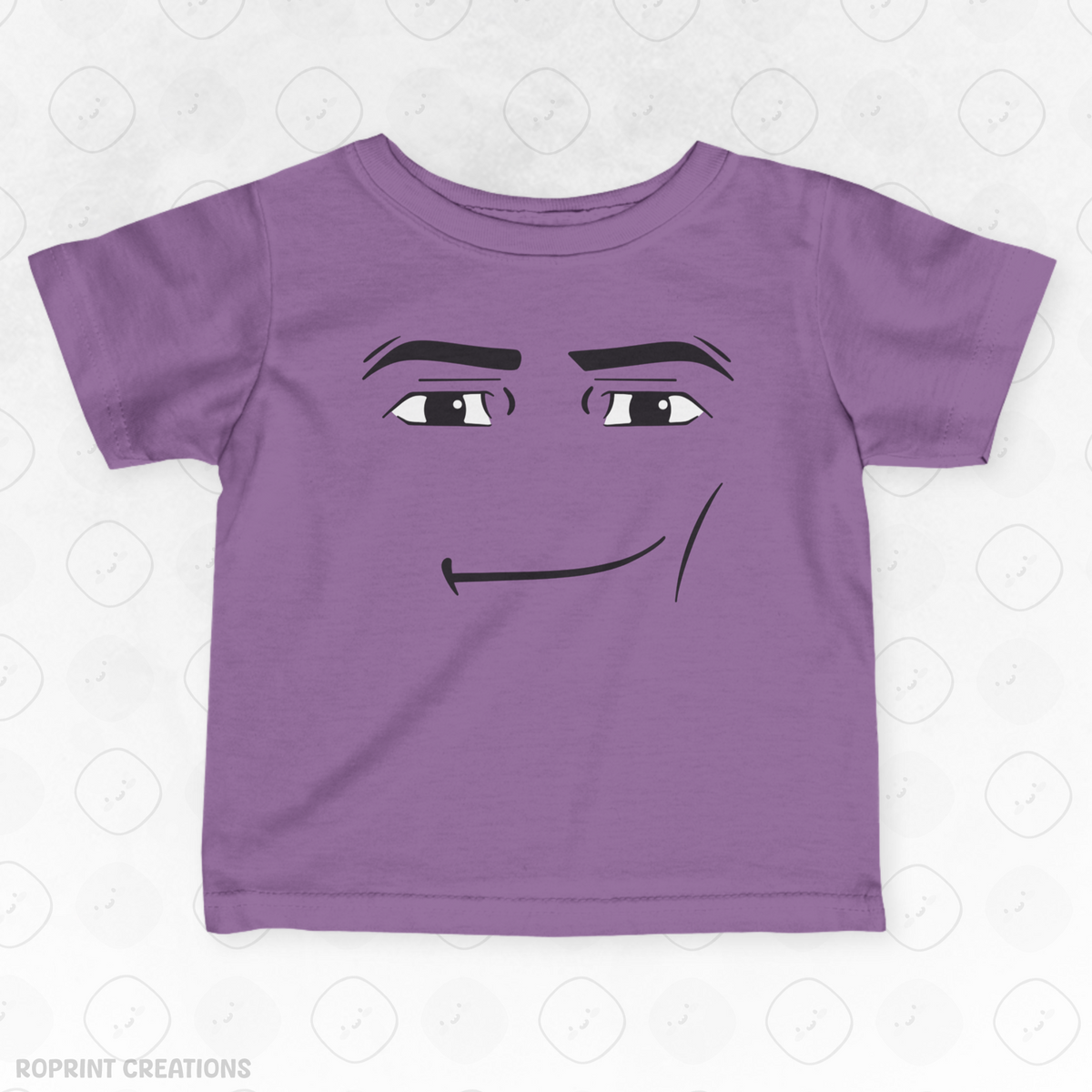 Keep your little one stylish and playful with this adorable Roblox Man Face Meme Infant T-Shirt! Made with soft, gentle fabric, it’s perfect for everyday wear and makes the best gift for Roblox fans.