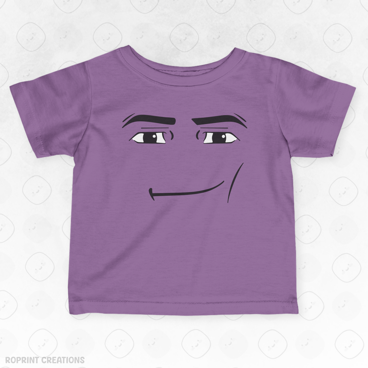Keep your little one stylish and playful with this adorable Roblox Man Face Meme Infant T-Shirt! Made with soft, gentle fabric, it’s perfect for everyday wear and makes the best gift for Roblox fans.