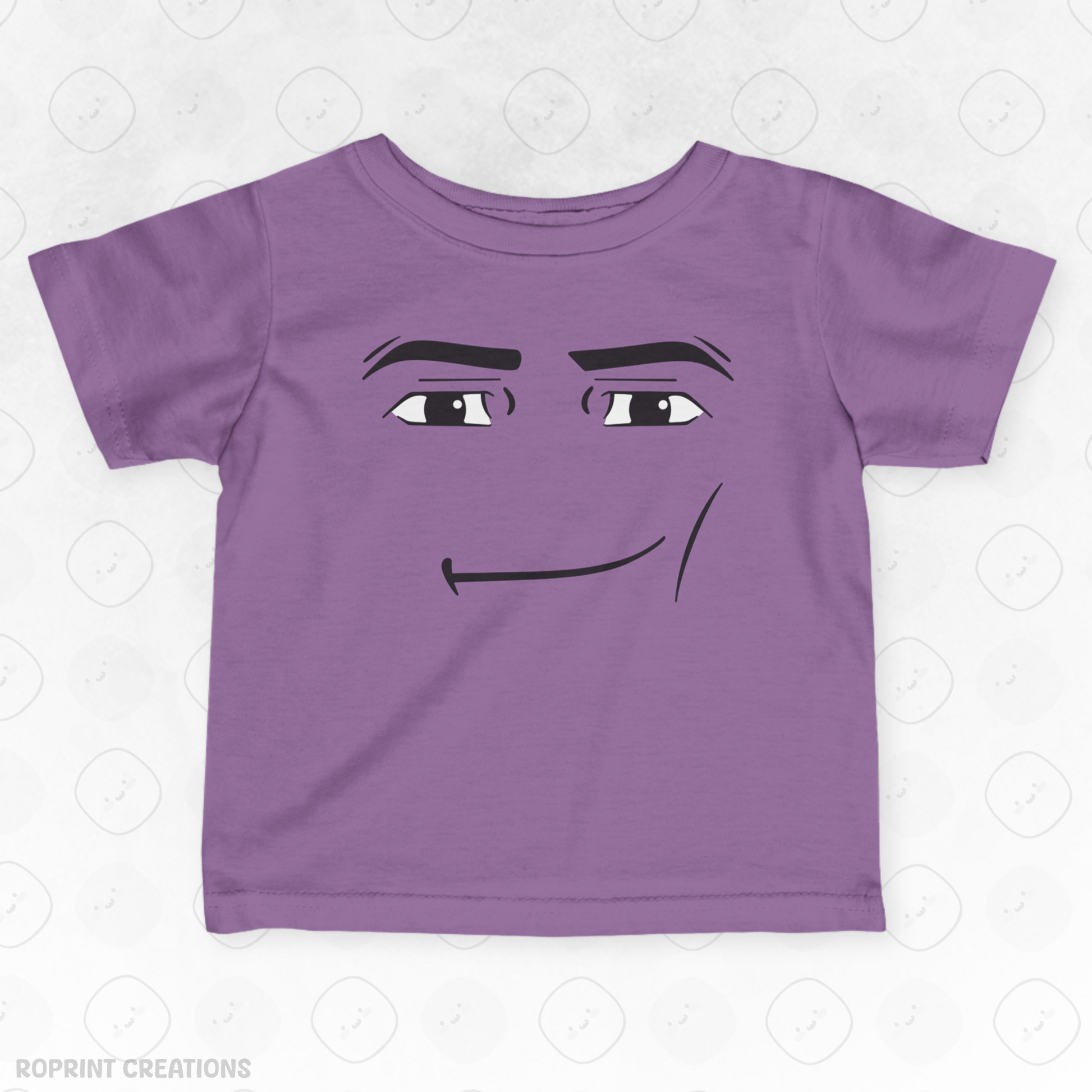 Keep your little one stylish and playful with this adorable Roblox Man Face Meme Infant T-Shirt! Made with soft, gentle fabric, it’s perfect for everyday wear and makes the best gift for Roblox fans.