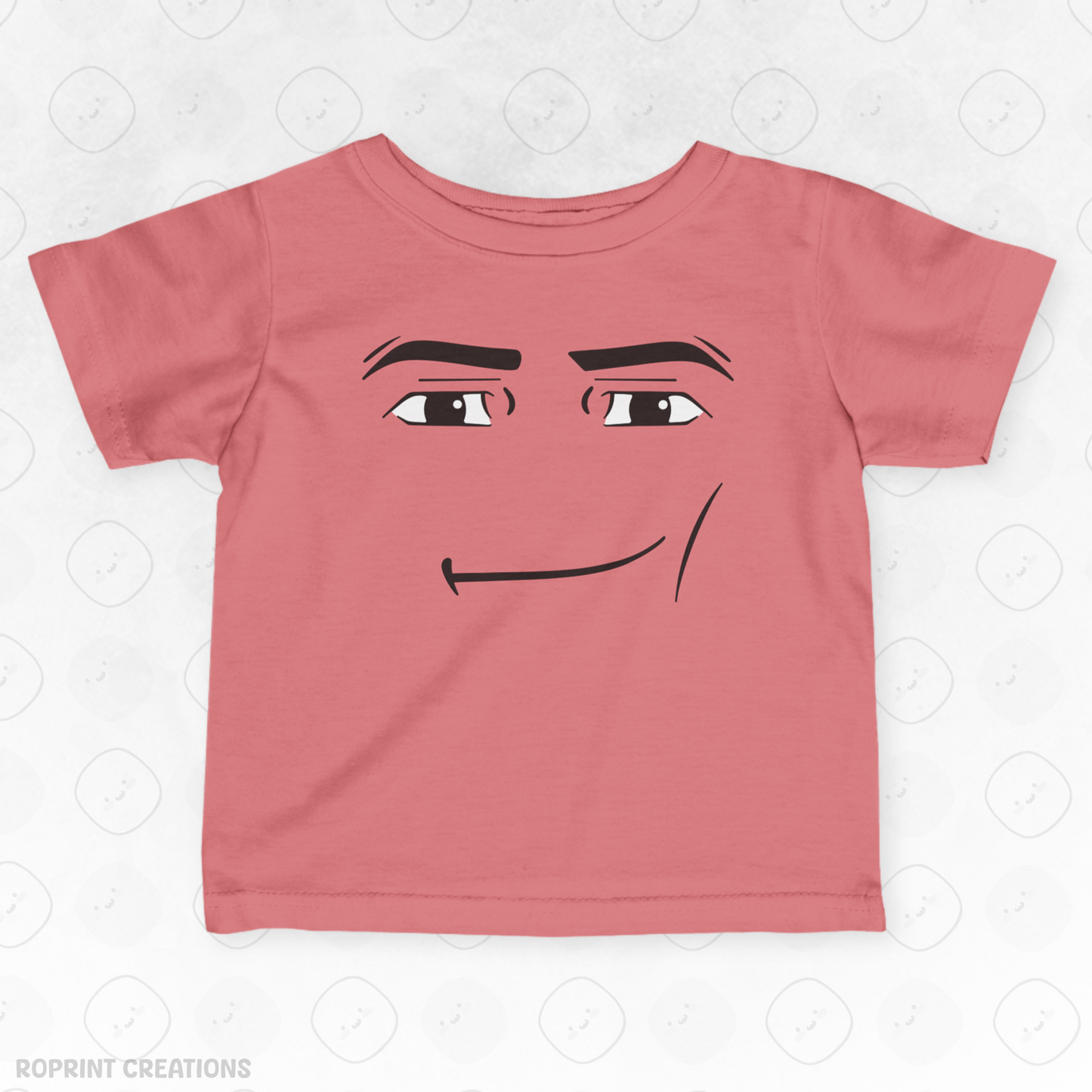 Keep your little one stylish and playful with this adorable Roblox Man Face Meme Infant T-Shirt! Made with soft, gentle fabric, it’s perfect for everyday wear and makes the best gift for Roblox fans.