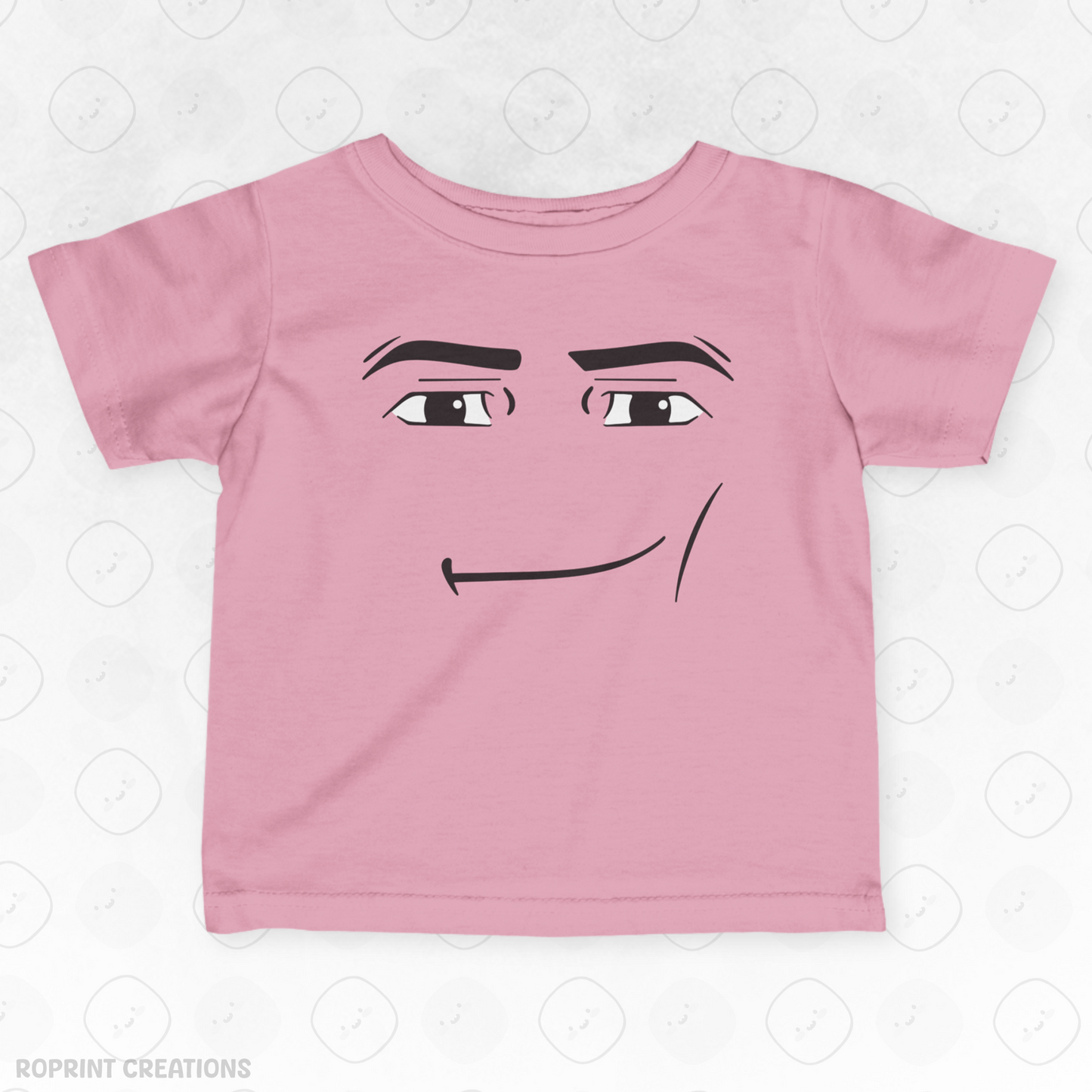 Keep your little one stylish and playful with this adorable Roblox Man Face Meme Infant T-Shirt! Made with soft, gentle fabric, it’s perfect for everyday wear and makes the best gift for Roblox fans.