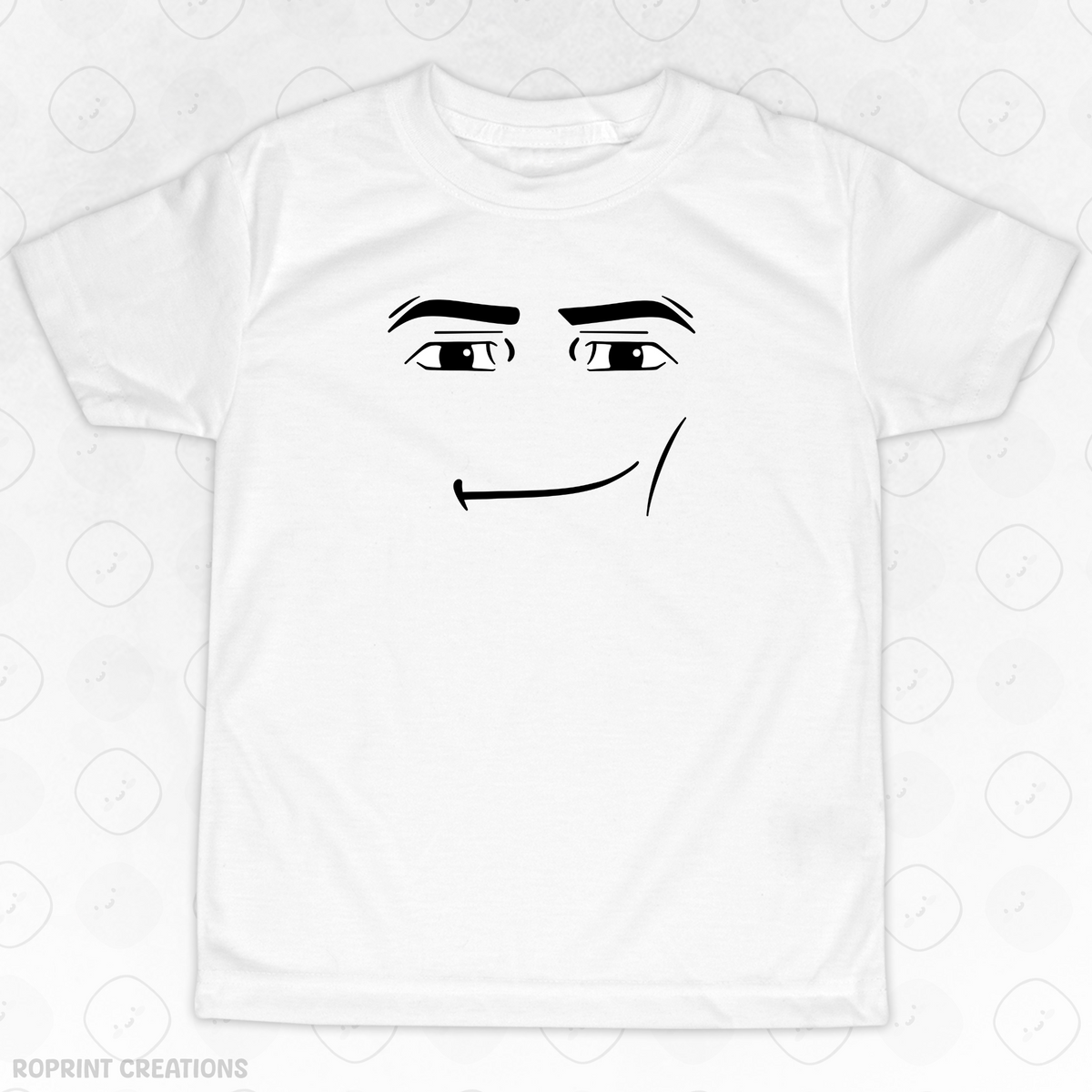 Let your child show off their Roblox style with this funny Man Face Meme Youth T-Shirt! Made from soft, comfortable fabric, it’s perfect for everyday wear, gaming sessions, and makes the best gift for Roblox fans.