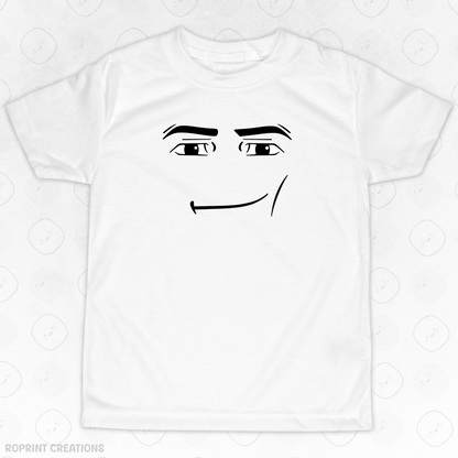 Let your child show off their Roblox style with this funny Man Face Meme Youth T-Shirt! Made from soft, comfortable fabric, it’s perfect for everyday wear, gaming sessions, and makes the best gift for Roblox fans.