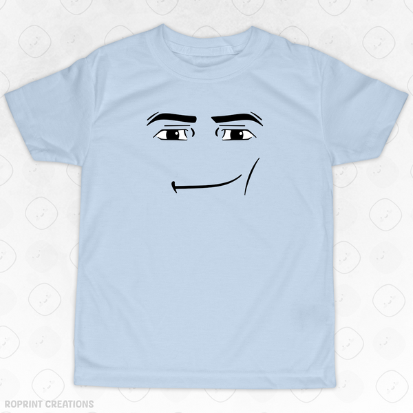 Let your child show off their Roblox style with this funny Man Face Meme Youth T-Shirt! Made from soft, comfortable fabric, it’s perfect for everyday wear, gaming sessions, and makes the best gift for Roblox fans.