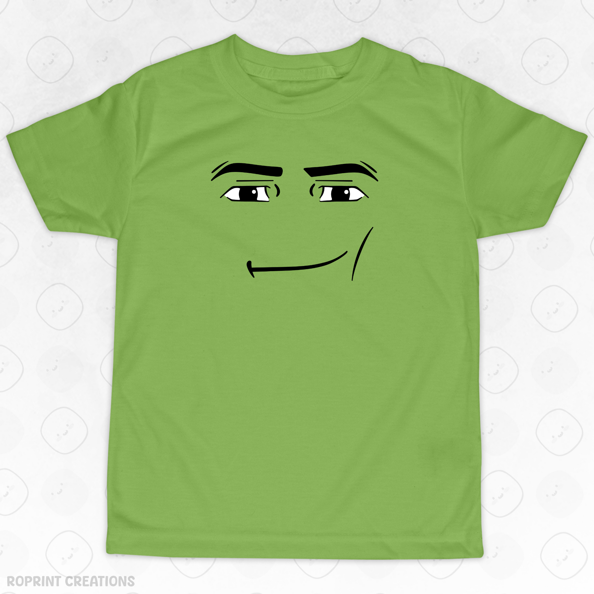 Let your child show off their Roblox style with this funny Man Face Meme Youth T-Shirt! Made from soft, comfortable fabric, it’s perfect for everyday wear, gaming sessions, and makes the best gift for Roblox fans.