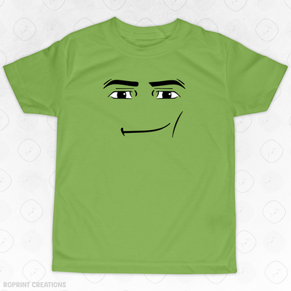 Let your child show off their Roblox style with this funny Man Face Meme Youth T-Shirt! Made from soft, comfortable fabric, it’s perfect for everyday wear, gaming sessions, and makes the best gift for Roblox fans.