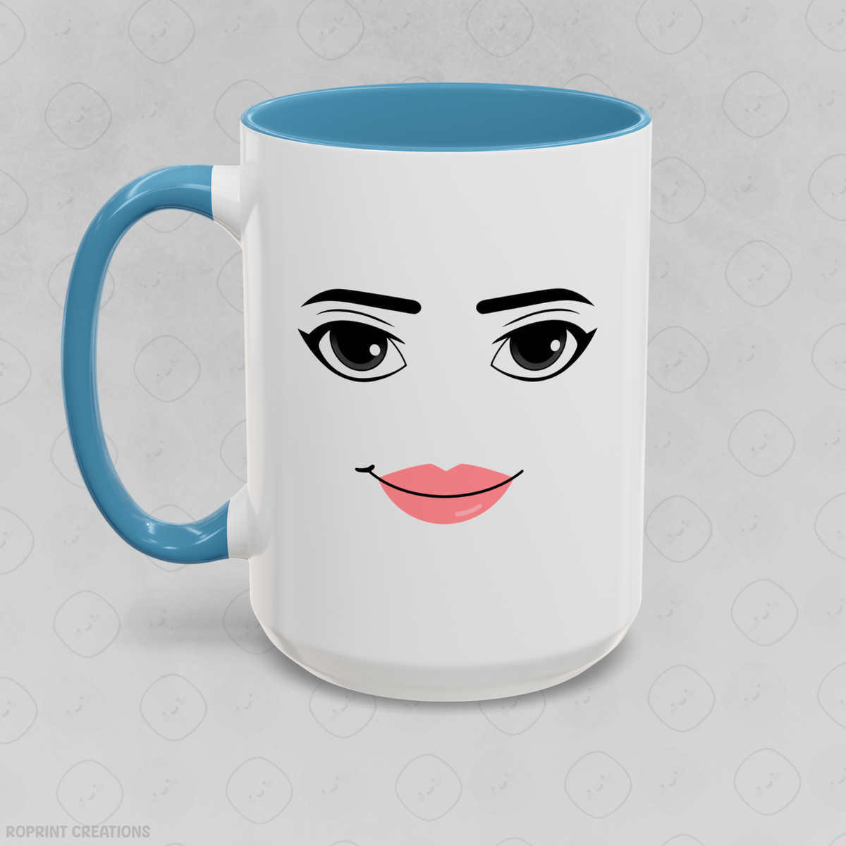 Roblox Woman Face Meme Accent Mug - Funny Gift for Gamers